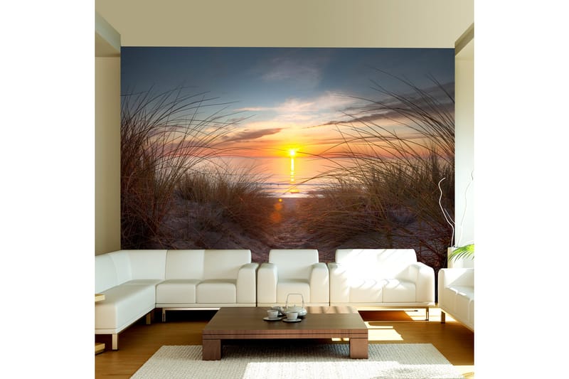 Fototapet Sunset Over the Atlantic 200x154 - Artgeist sp. z o. o. - Innredning - Veggdekorasjon - Tapeter - Fototapeter