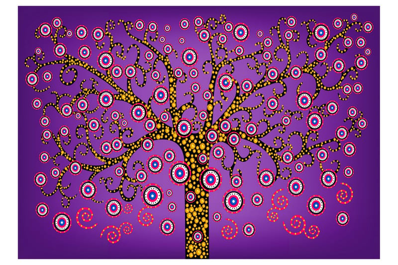 Fototapet The Magic Tree 100x70 - Artgeist sp. z o. o. - Innredning - Veggdekorasjon - Tapeter - Fototapeter