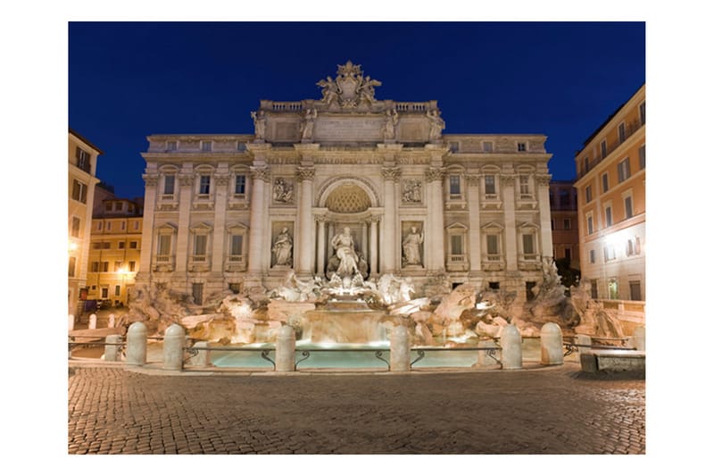 Fototapet Trevi Fountain Rome 250x193 - Artgeist sp. z o. o. - Innredning - Veggdekorasjon - Tapeter - Fototapeter