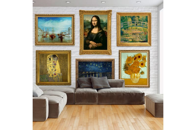 Fototapet Wall Of Treasures 250x175 - Artgeist sp. z o. o. - Innredning - Veggdekorasjon - Tapeter - Fototapeter