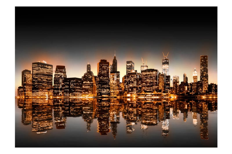 Fototapet Wealth Of NYC 200x154 - Artgeist sp. z o. o. - Innredning - Veggdekorasjon - Tapeter - Fototapeter