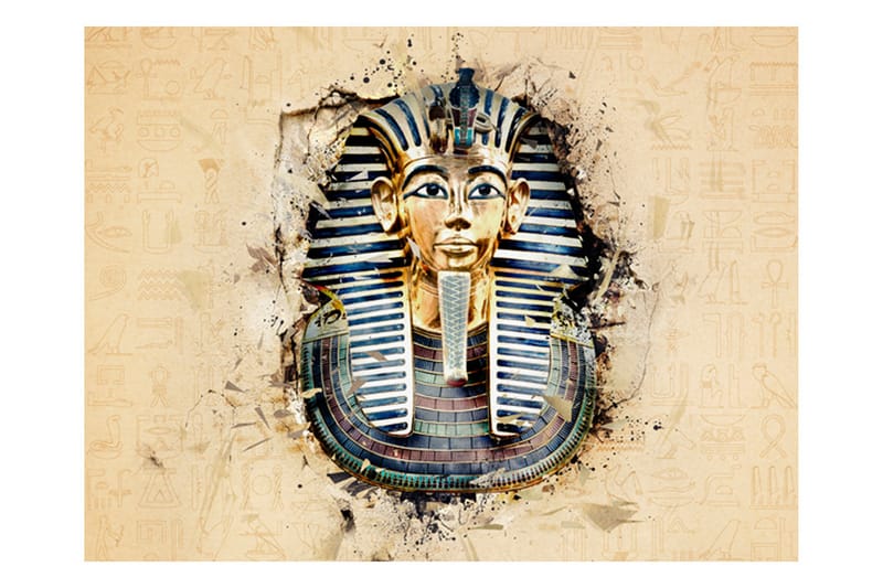 Fototapet Worthy Pharaoh 200x154 - Artgeist sp. z o. o. - Innredning - Veggdekorasjon - Tapeter - Fototapeter