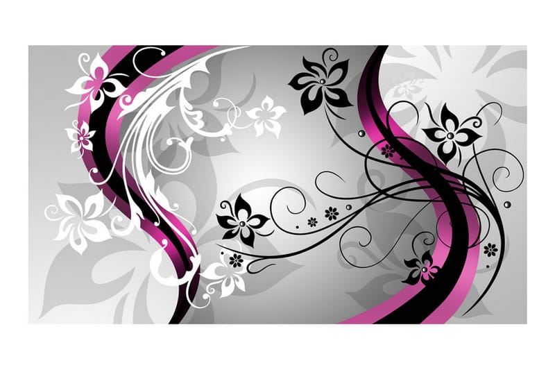 Fototapet XXL Art-Flowers Pink 500x280 - Artgeist sp. z o. o. - Innredning - Veggdekorasjon - Tapeter - Fototapeter