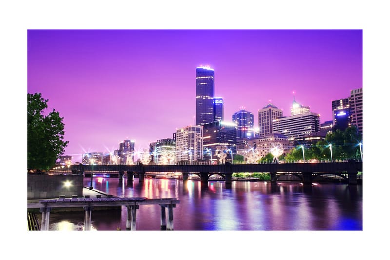 Fototapet Yarra River Melbourne 450x270 - Artgeist sp. z o. o. - Innredning - Veggdekorasjon - Tapeter - Fototapeter