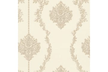 Barock Tapet Château Uvevd Beige Cream