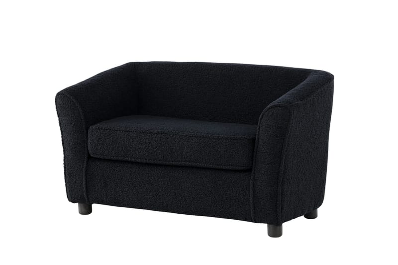 Måna Barne Sofa - Svart - Møbler - Barnemøbler - Barnesofa