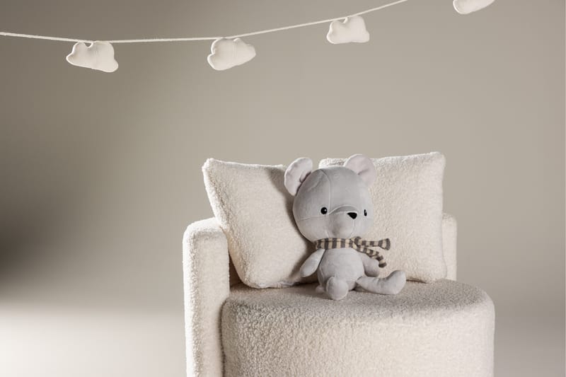 Savia Barnesofa Teddy Hvit - Venture Home - Møbler - Barnemøbler - Barnesofa