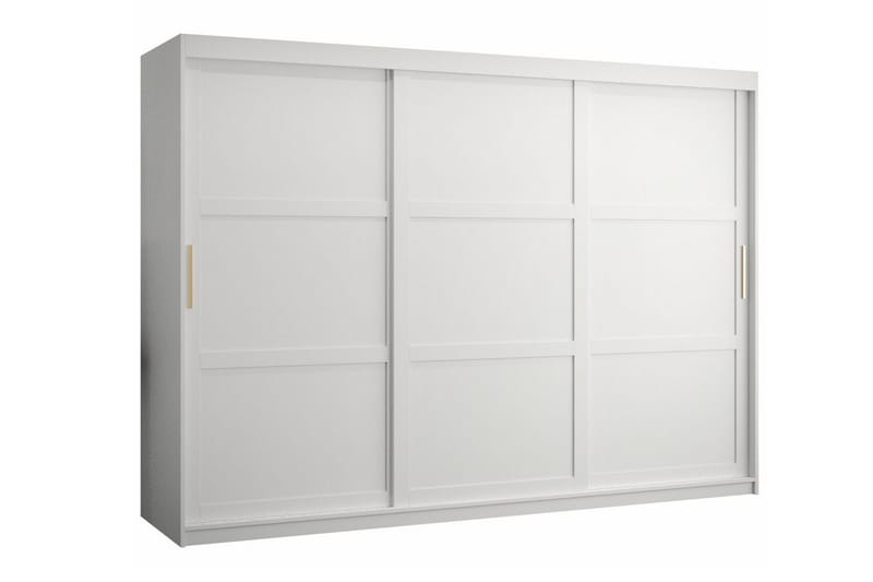 Dunvegan Garderobe 250x200 cm - Hvid - Møbler - Barnemøbler - Oppbevaring barnerom - Skap barnerom