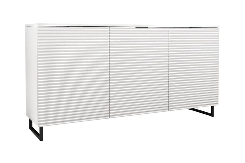 Galbally Barnskap 150x76 cm - Hvid - Møbler - Barnemøbler - Oppbevaring barnerom - Skap barnerom