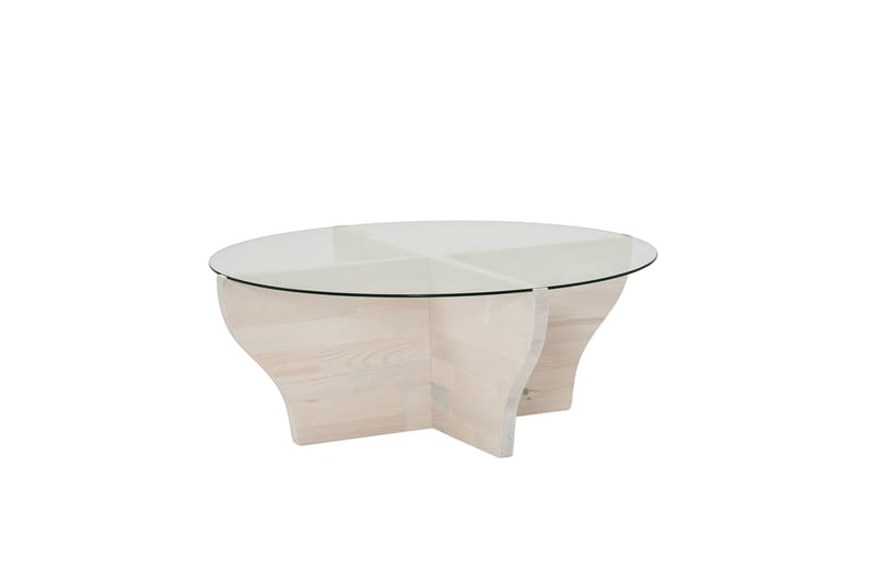 Amphora Sofabord 92 cm - Hvit - Møbler - Bord - Sofabord