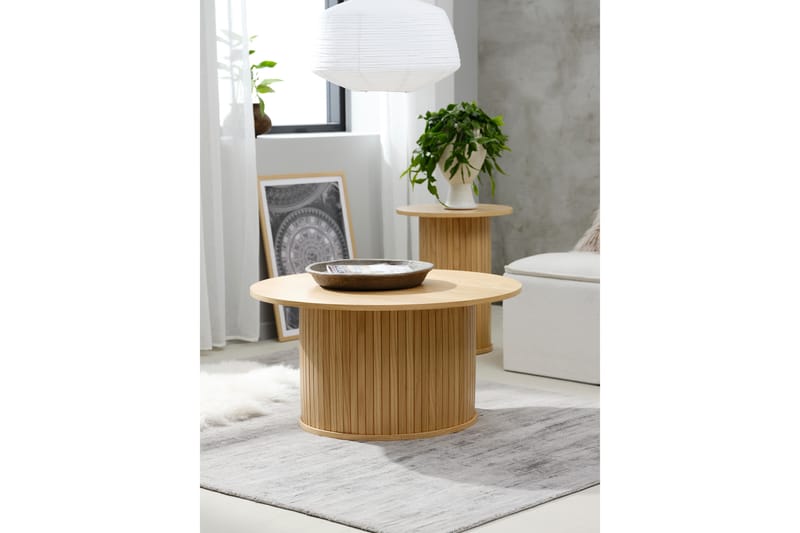 Angelique Sofabord 90 cm - Beige - Møbler - Bord - Sofabord