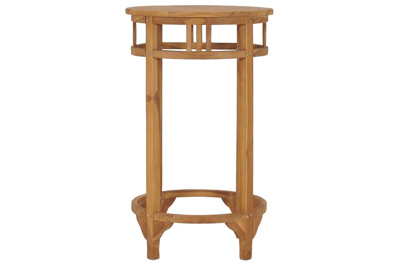 Barbord Ø 60 cm heltre teak - Brun - Møbler - Bord - Barbord & ståbord