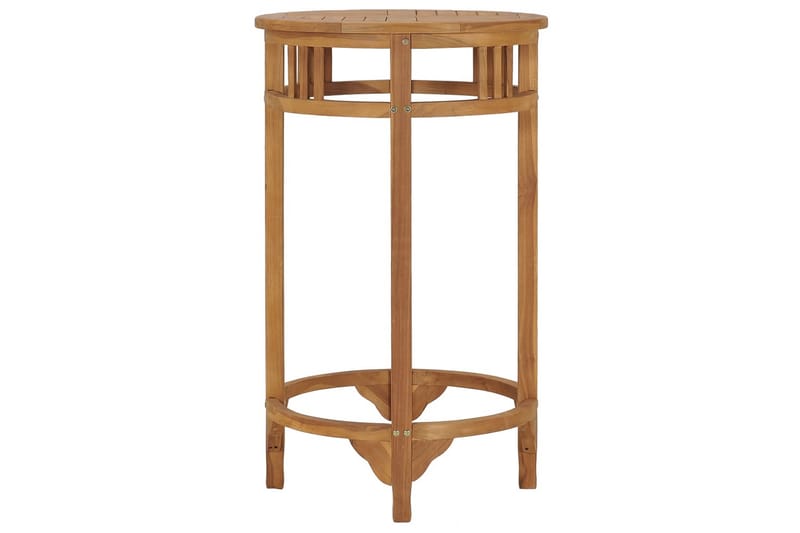 Barbord Ø 60 cm heltre teak - Brun - Møbler - Bord - Barbord & ståbord