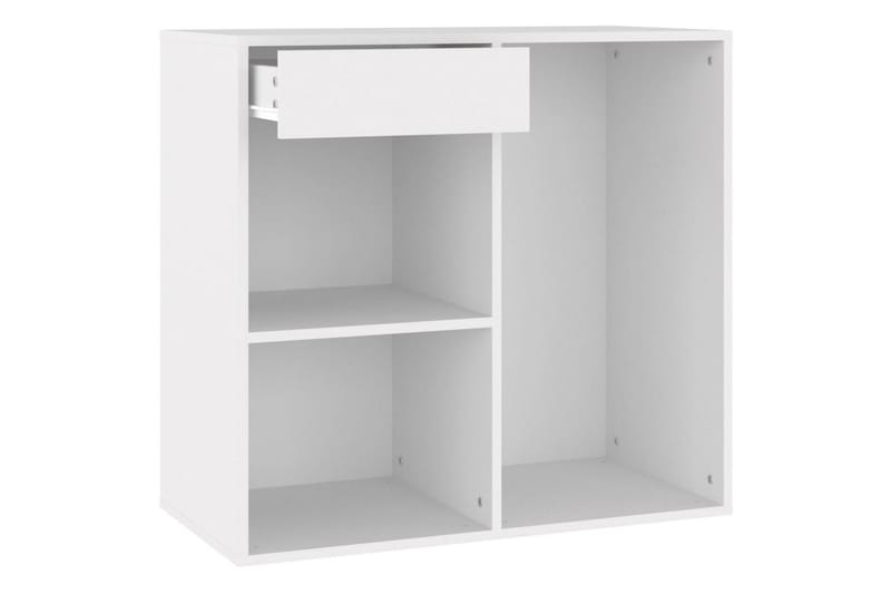 beBasic Sminkeskap hvit 80x40x75 cm konstruert tre - Hvit - Møbler - Bord - Sminkebord & toalettbord