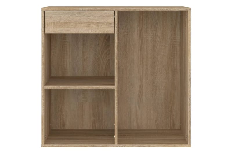 beBasic Sminkeskap sonoma eik 80x40x75 cm konstruert tre - Brun - Møbler - Bord - Sminkebord & toalettbord