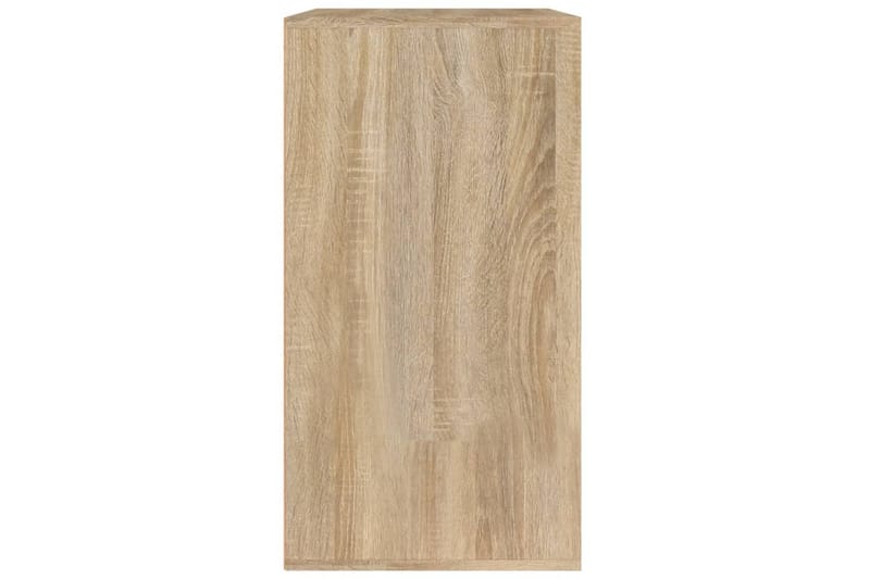 beBasic Sminkeskap sonoma eik 80x40x75 cm konstruert tre - Brun - Møbler - Bord - Sminkebord & toalettbord