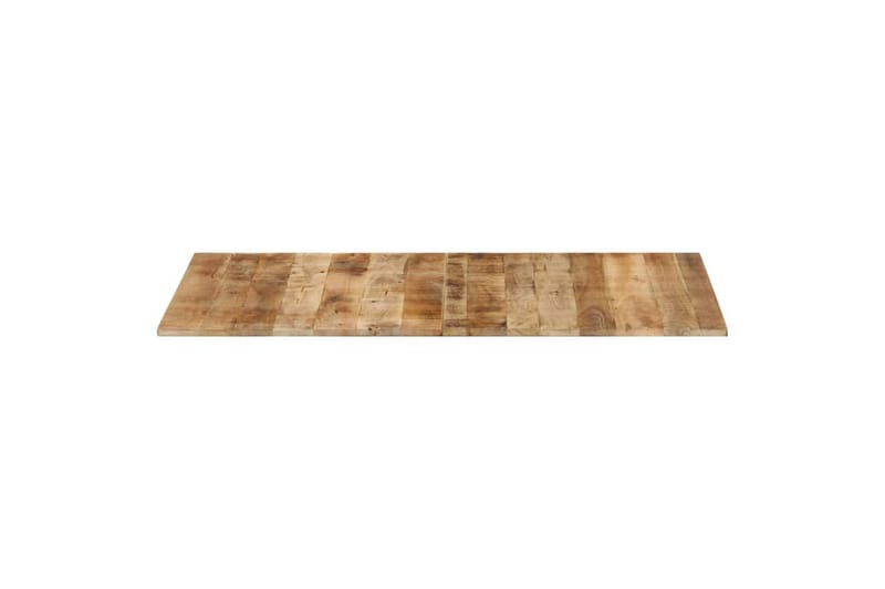 Bordplate 120x60x(1,5-1,6) cm grovt mangotre - Brun - Møbler - Bord - Bordtilbehør - Bordplate