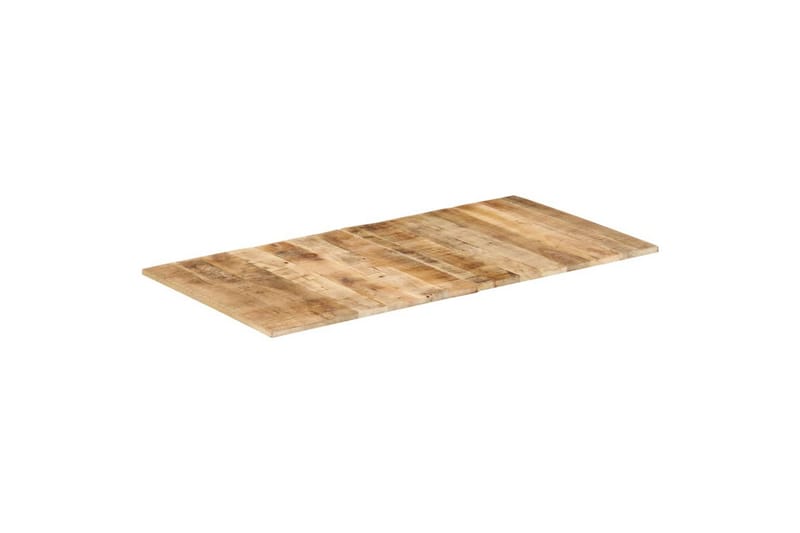 Bordplate 120x60x(1,5-1,6) cm grovt mangotre - Brun - Møbler - Bord - Bordtilbehør - Bordplate