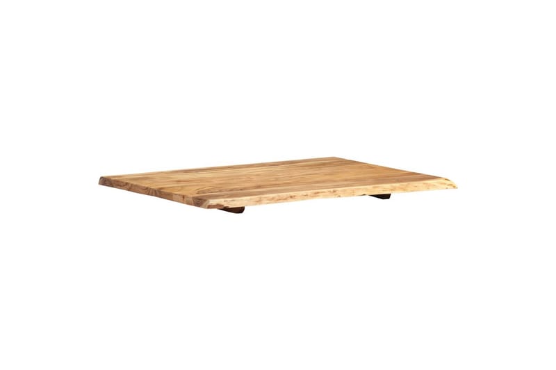 Bordplate heltre akasie 80x60x2,5 cm - Møbler - Bord - Bordtilbehør - Bordplate