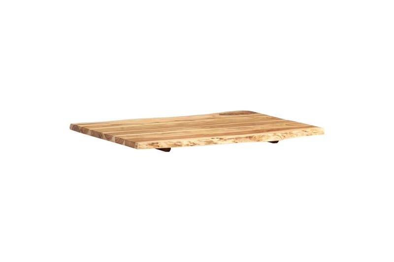 Bordplate heltre akasie 80x60x2,5 cm - Møbler - Bord - Bordtilbehør - Bordplate