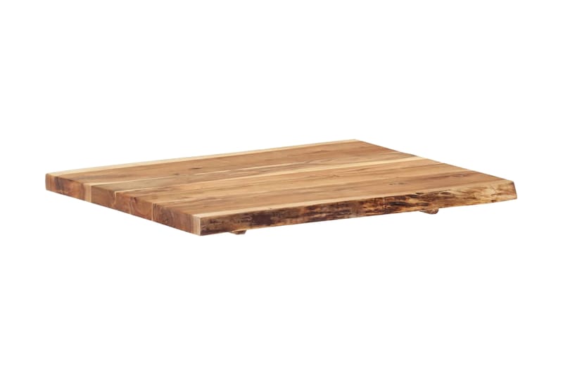 Bordplate heltre akasie 80x60x3,8 cm - Møbler - Bord - Bordtilbehør - Bordplate