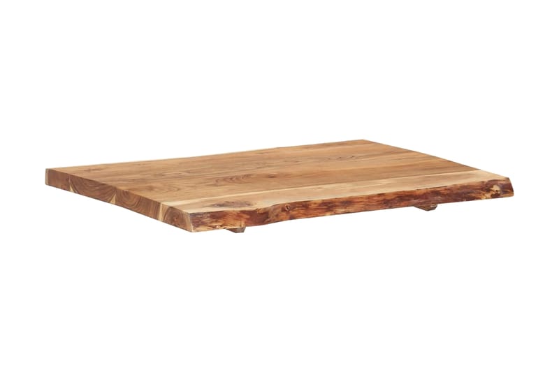 Bordplate heltre akasie 80x60x3,8 cm - Møbler - Bord - Bordtilbehør - Bordplate