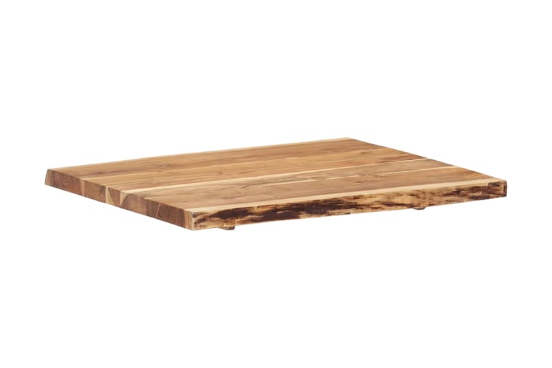 Bordplate heltre akasie 80x60x3,8 cm - Møbler - Bord - Bordtilbehør - Bordplate