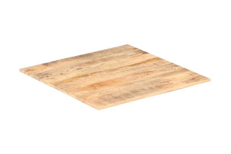 Bordplate heltre mango 15-16 mm 60x60 cm - Brun - Møbler - Bord - Bordtilbehør - Bordplate