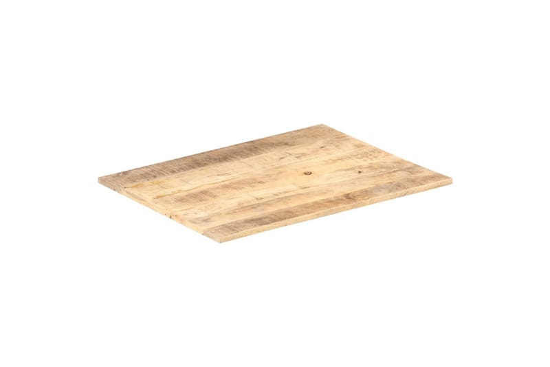 Bordplate heltre mango 15-16 mm 70x60 cm - Brun - Møbler - Bord - Bordtilbehør - Bordplate