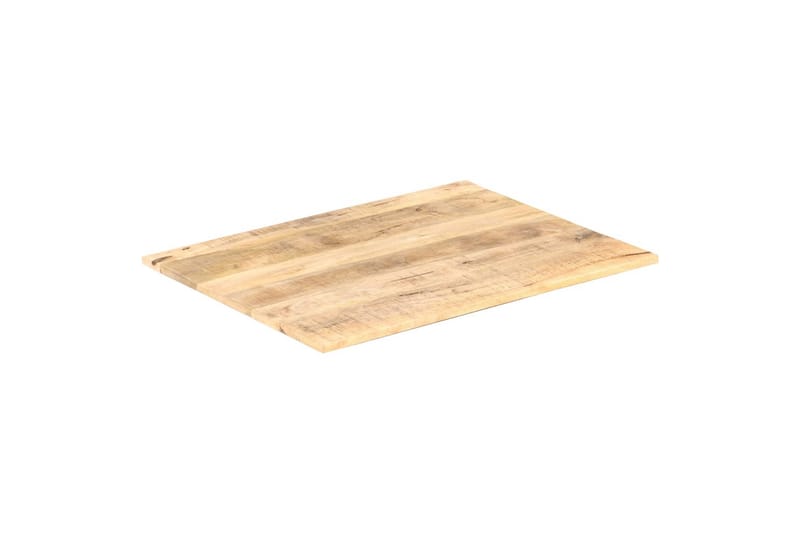 Bordplate heltre mango 15-16 mm 70x60 cm - Brun - Møbler - Bord - Bordtilbehør - Bordplate