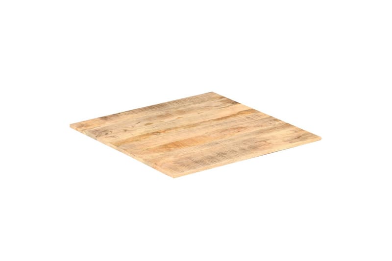 Bordplate heltre mango 15-16 mm 70x70 cm - Brun - Møbler - Bord - Bordtilbehør - Bordplate