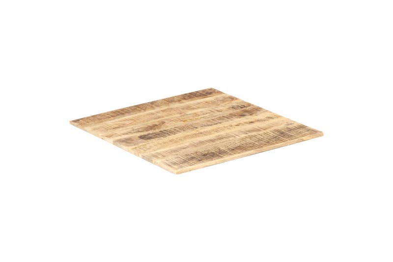 Bordplate heltre mango 15-16 mm 80x80 cm - Brun - Møbler - Bord - Bordtilbehør - Bordplate