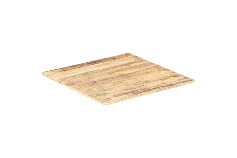 Bordplate heltre mango 15-16 mm 80x80 cm - Brun - Møbler - Bord - Bordtilbehør - Bordplate