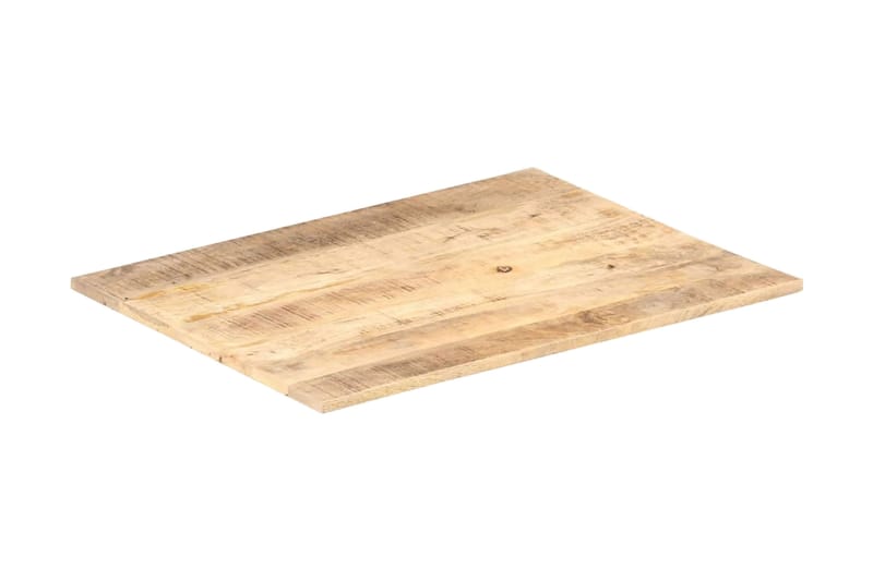 Bordplate heltre mango 15-16 mm 90x70 cm - Brun - Møbler - Bord - Bordtilbehør - Bordplate