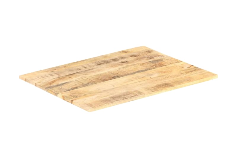 Bordplate heltre mango 15-16 mm 90x70 cm - Brun - Møbler - Bord - Bordtilbehør - Bordplate