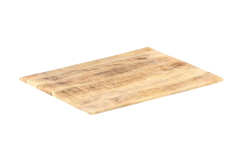 Bordplate heltre mango 15-16 mm 90x70 cm - Brun - Møbler - Bord - Bordtilbehør - Bordplate