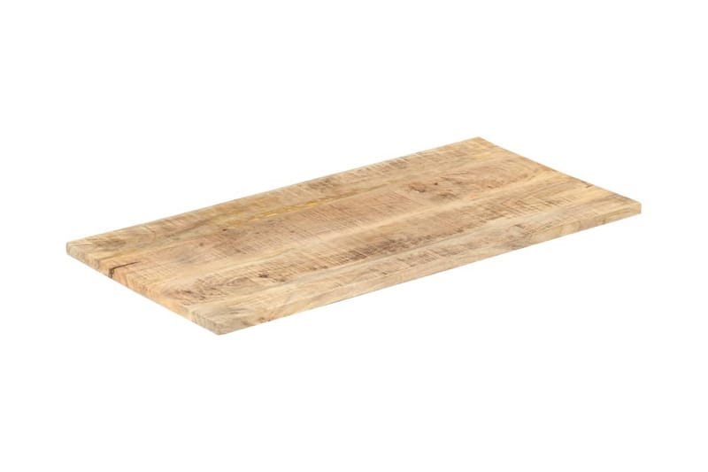 Bordplate heltre mango 25-27 mm 100x60 cm - Brun - Møbler - Bord - Bordtilbehør - Bordplate