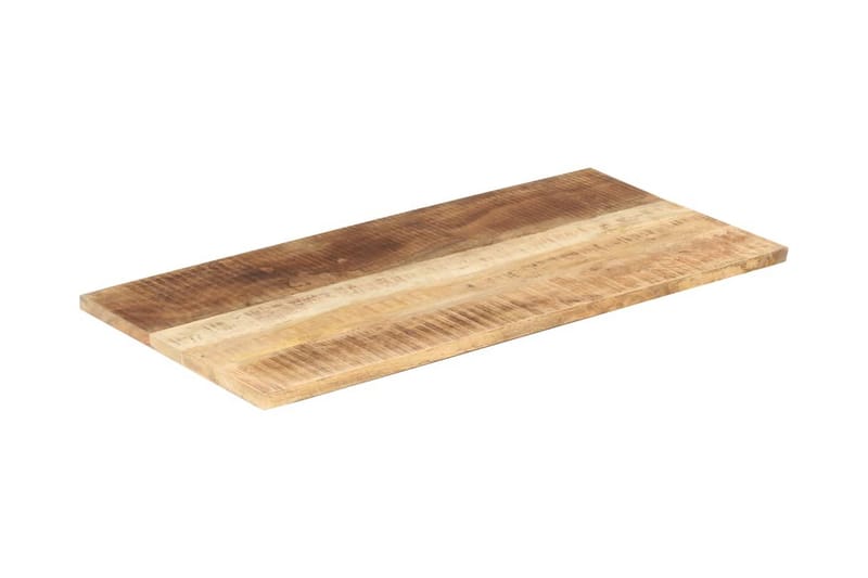 Bordplate heltre mango 25-27 mm 100x60 cm - Brun - Møbler - Bord - Bordtilbehør - Bordplate