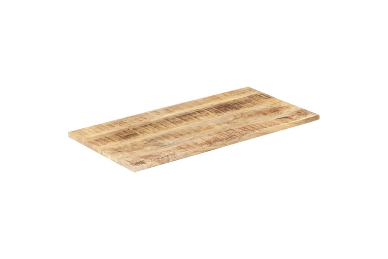 Bordplate heltre mango 25-27 mm 140x60 cm - Brun - Møbler - Bord - Bordtilbehør - Bordplate