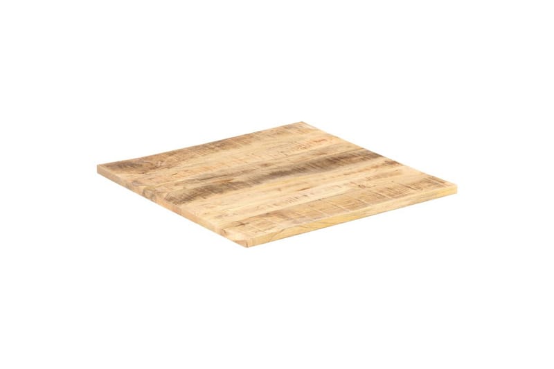 Bordplate heltre mango 25-27 mm 60x60 cm - Brun - Møbler - Bord - Bordtilbehør - Bordplate