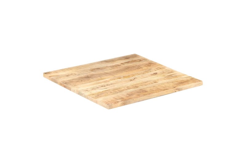 Bordplate heltre mango 25-27 mm 60x60 cm - Brun - Møbler - Bord - Bordtilbehør - Bordplate