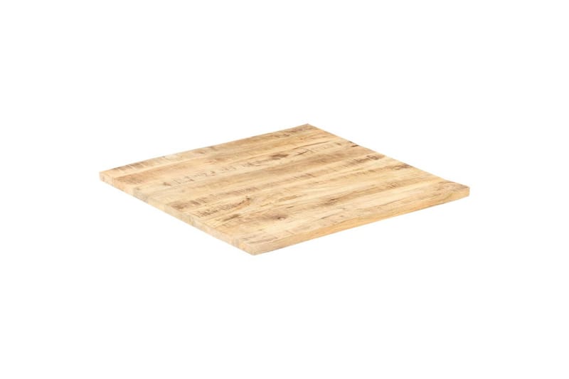 Bordplate heltre mango 25-27 mm 60x60 cm - Brun - Møbler - Bord - Bordtilbehør - Bordplate