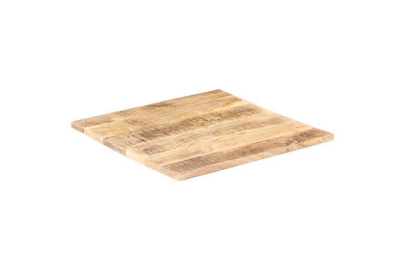 Bordplate heltre mango 25-27 mm 60x60 cm - Brun - Møbler - Bord - Bordtilbehør - Bordplate