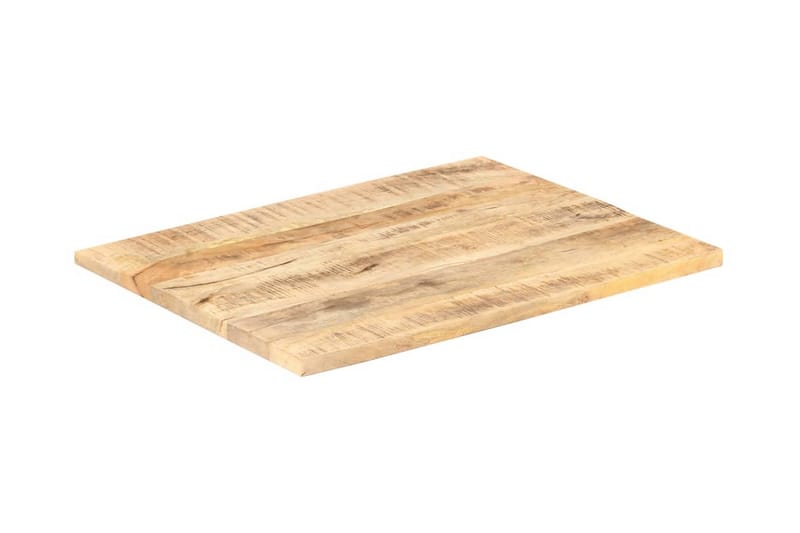 Bordplate heltre mango 25-27 mm 70x60 cm - Brun - Møbler - Bord - Bordtilbehør - Bordplate