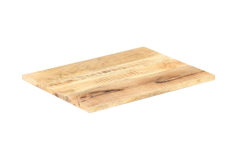 Bordplate heltre mango 25-27 mm 70x60 cm - Brun - Møbler - Bord - Bordtilbehør - Bordplate