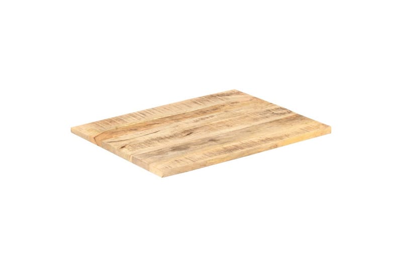 Bordplate heltre mango 25-27 mm 80x60 cm - Brun - Møbler - Bord - Bordtilbehør - Bordplate