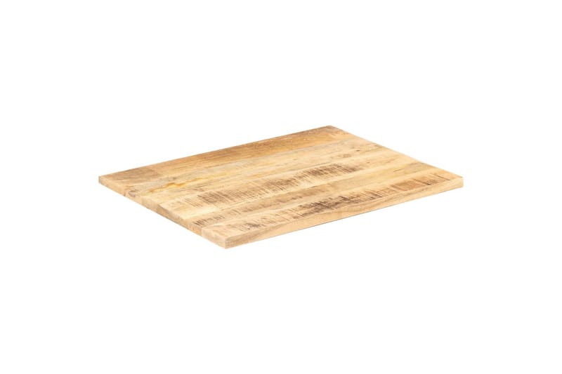 Bordplate heltre mango 25-27 mm 80x60 cm - Brun - Møbler - Bord - Bordtilbehør - Bordplate