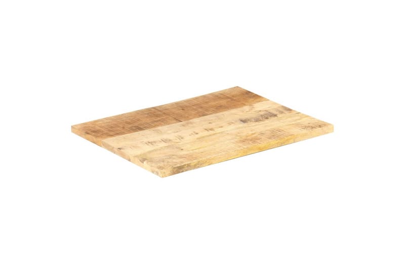 Bordplate heltre mango 25-27 mm 80x60 cm - Brun - Møbler - Bord - Bordtilbehør - Bordplate