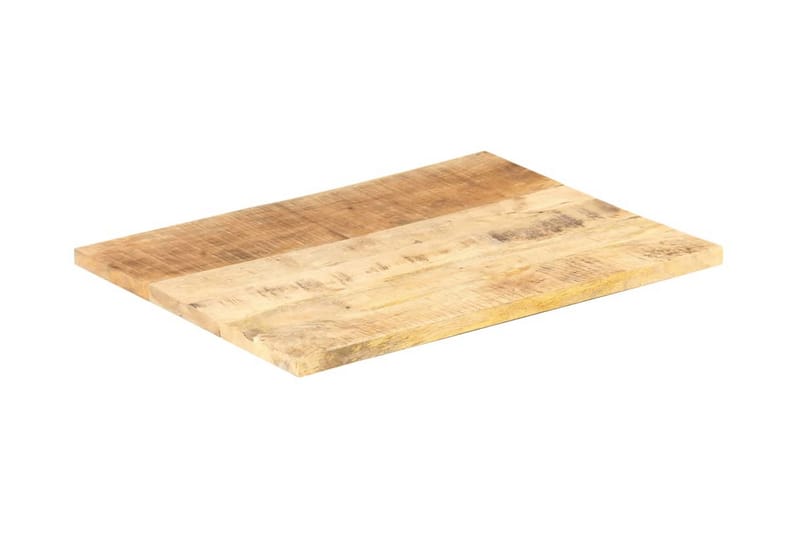 Bordplate heltre mango 25-27 mm 90x60 cm - Brun - Møbler - Bord - Bordtilbehør - Bordplate