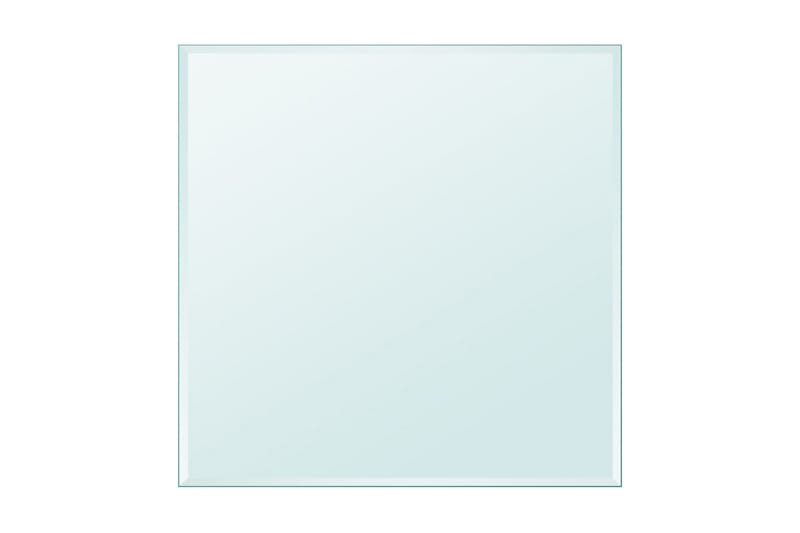 Bordplate Herdet Glass Firkantet 700x700 mm - Møbler - Bord - Bordtilbehør - Bordplate